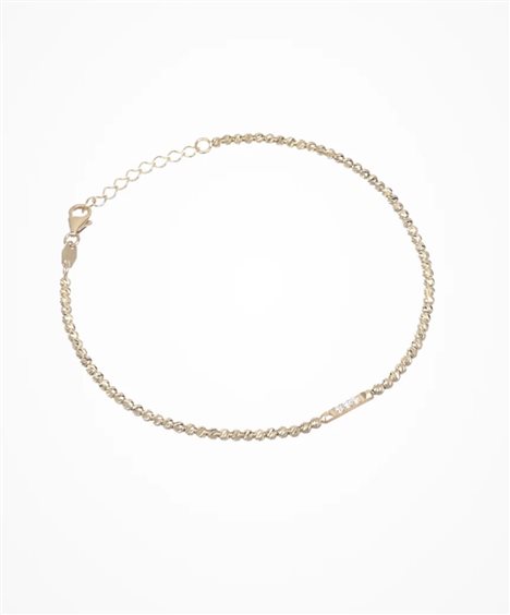Bracciale Desmos Donna in Oro giallo Diamante SLASH G 3 16,5 - SLASH G 3 16,5